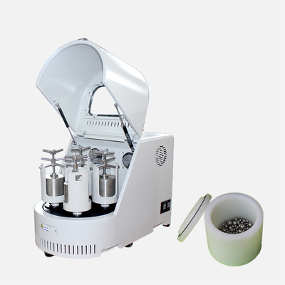 220V / 110V mulino a palle stridente asciutto, smerigliatrice planetaria del mulino della polvere di verticale 0.4L