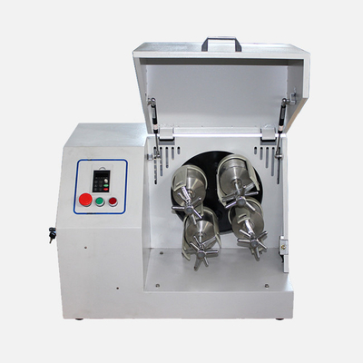 Mulino a palle planetario doppio 1L del laboratorio verticale per i barattoli del mulino 4x250ml